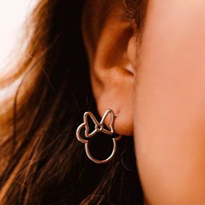 Disney Minnie Mouse Head Hoop Earrings from Pura Vida